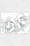 "Powerful Facial Hair: Super Bros." by Andrew Sale
