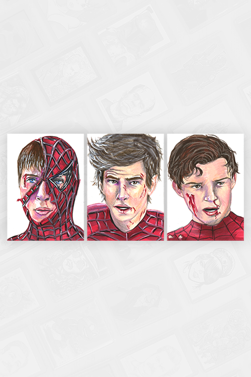 "3 Hurt Spiders" by Benjamin Lombart