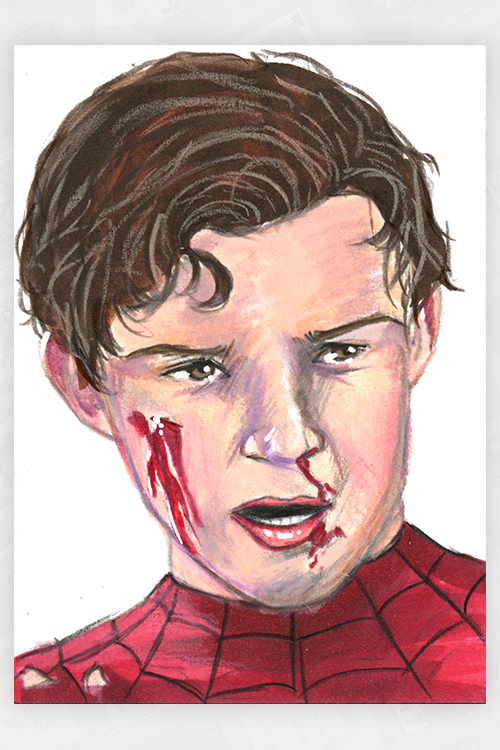 "3 Hurt Spiders" by Benjamin Lombart