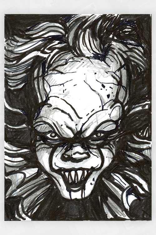 "PENNYWISE" by Dan Mumford