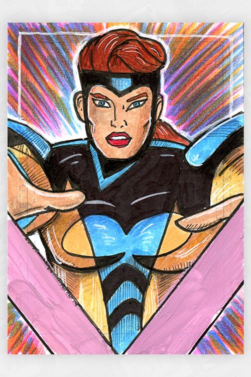 "Jean Grey" by Rich Davies