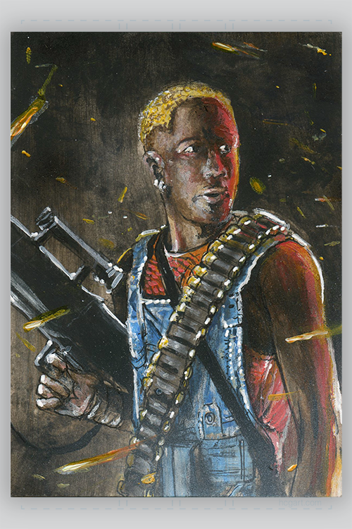 "Simon Says Bleed” by Brian Hebets - Hero Complex Gallery