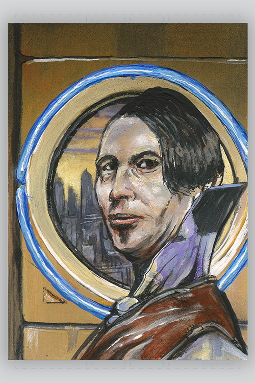 "Where are the stones” by Brian Hebets - Hero Complex Gallery