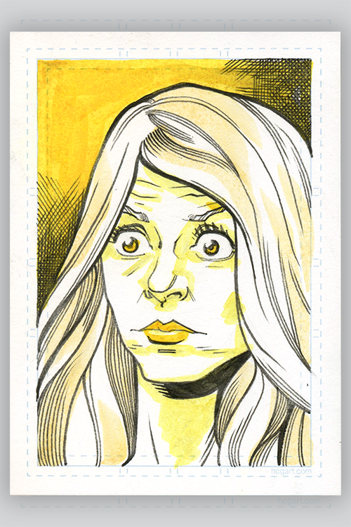 "Sweet Dee Reynolds" by Chris Johnson - Hero Complex Gallery