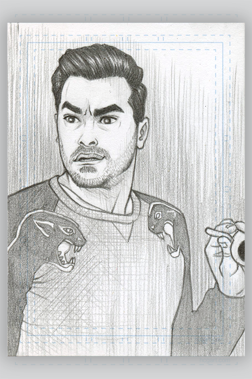 "David Rose" by Erin Gallagher - Hero Complex Gallery