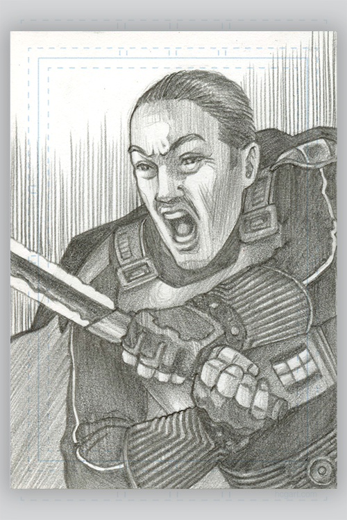 "Moff Gideon" by Erin Gallagher - Hero Complex Gallery