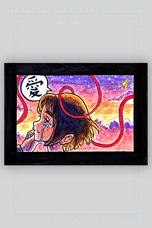 "What’s... your name?" Diptych by Hayley Hyuga - Hero Complex Gallery