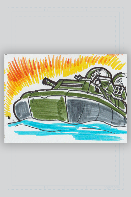 "Killer Whale" by Scott Park - Hero Complex Gallery