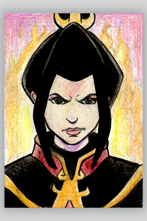 "Azula" by Tom Valente - Hero Complex Gallery