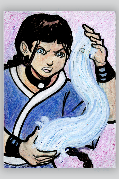 "Katara" by Tom Valente - Hero Complex Gallery