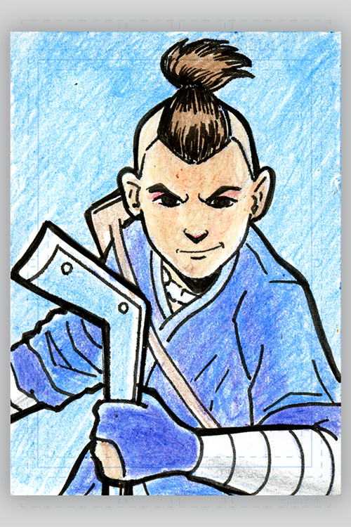 "Sokka" by Tom Valente - Hero Complex Gallery