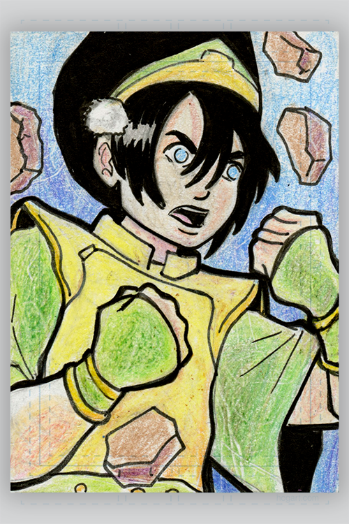 "Toph" by Tom Valente - Hero Complex Gallery