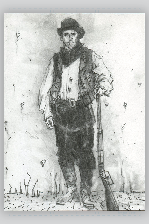 "I'll make ya famous" by Tomas Overbai - Hero Complex Gallery