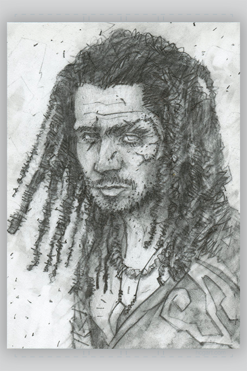 "Now I know I'm pretty, but I ain't as pretty as a couple o' titties." by Tomas Overbai - Hero Complex Gallery