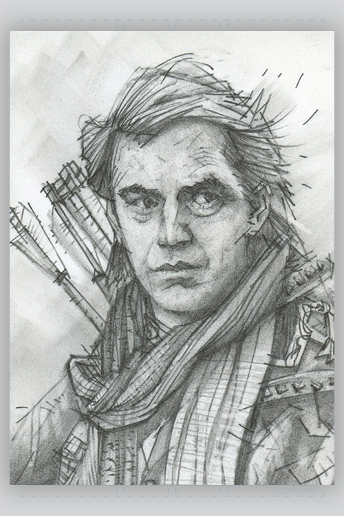 "Robin of Locksley" by Tomas Overbai - Hero Complex Gallery