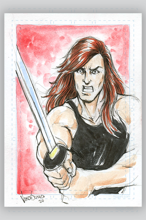 "2" by Vince Sunico - Hero Complex Gallery