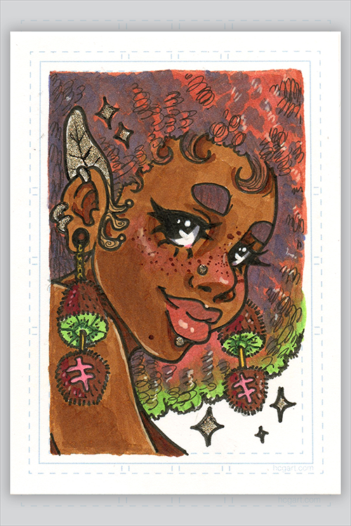 "Kiwi Chan" by Hayley Hyuga - Hero Complex Gallery