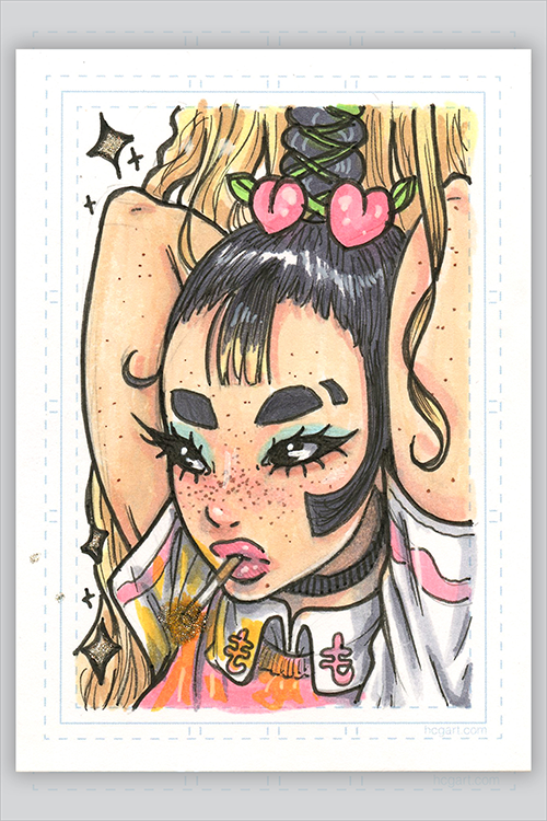 "Momo Chan" by Hayley Hyuga - Hero Complex Gallery