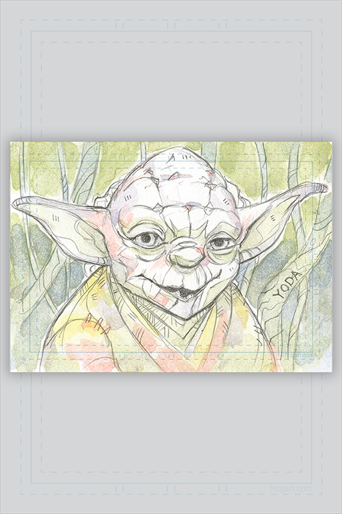 "Yoda - Muppet Monsters" by Luke Harrington - Hero Complex Gallery