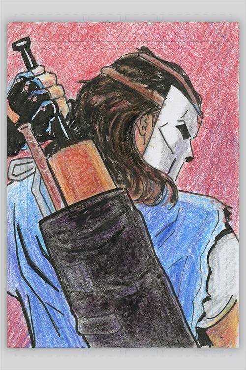 "Heroes in the Half-Shell: Casey" by Tom Valente - Hero Complex Gallery