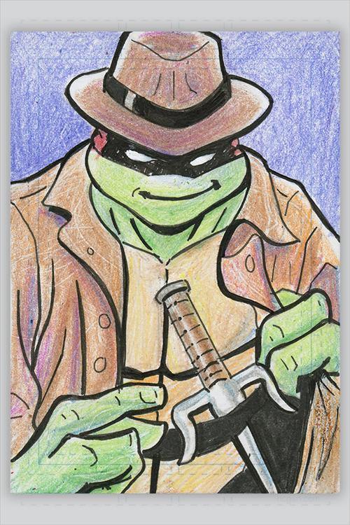 "Heroes in the Half-Shell: Raphael" by Tom Valente - Hero Complex Gallery