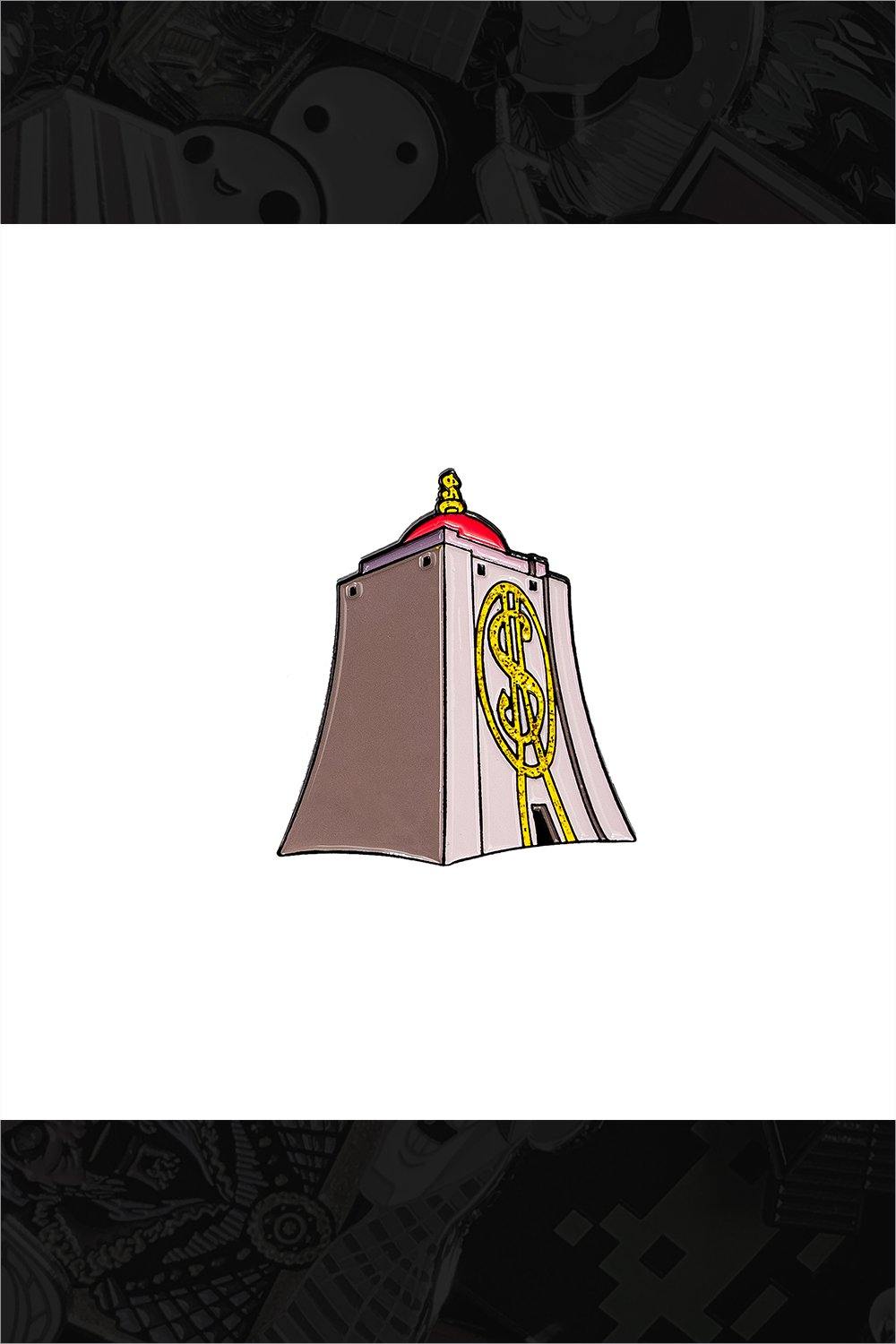 444. "Moneybin" Pin by SnotRocketCat - Hero Complex Gallery