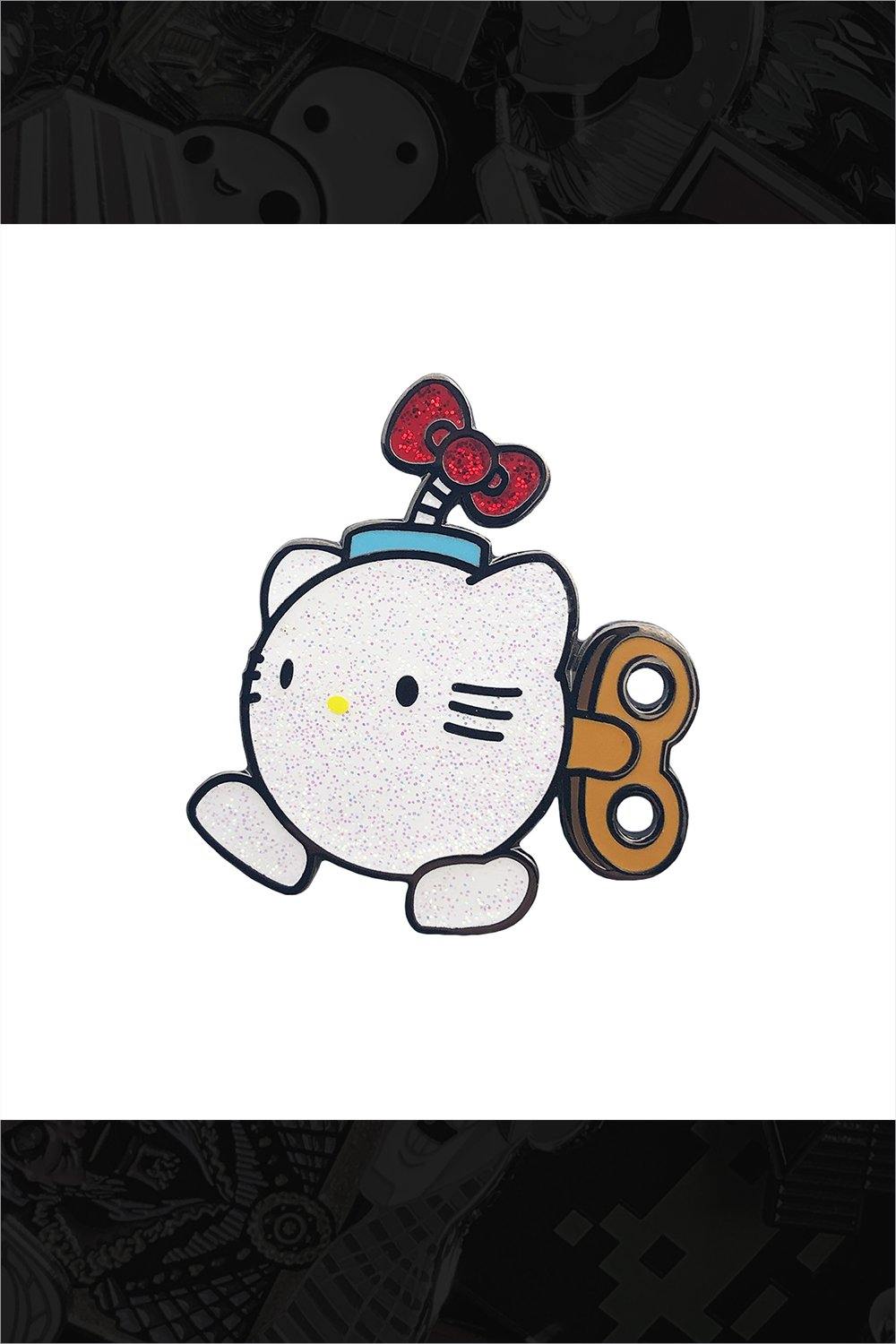 451. "Kittyomb" Glitter Pin by Steez McGee - Hero Complex Gallery