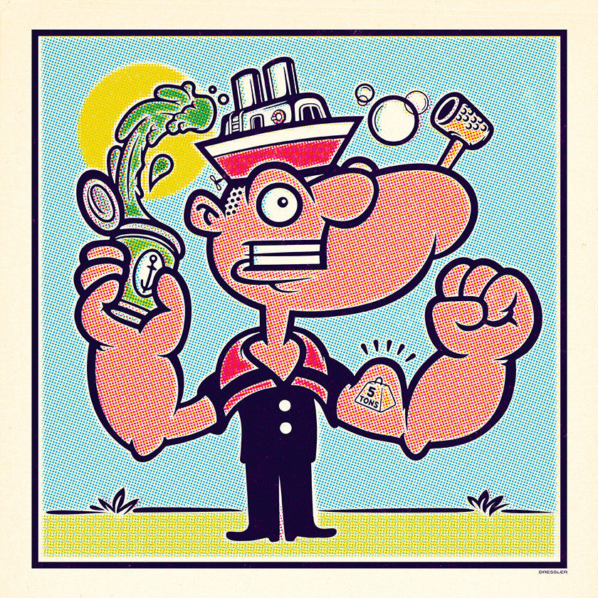 "Sailorman" by Steve Dressler - FF - Hero Complex Gallery