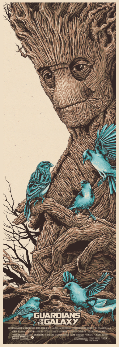 "We are Groot" by Steven Holliday - Hero Complex Gallery