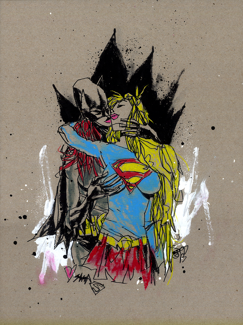 "Super Sapphic Erotic" by Jim Mahfood - Hero Complex Gallery
 - 1