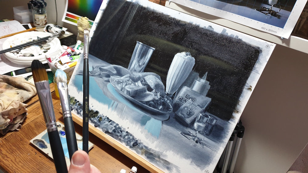 "Tasty Burger" by Robin Springett