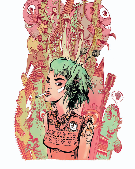 "TANK GIRL" by Jim Mahfood - Hero Complex Gallery