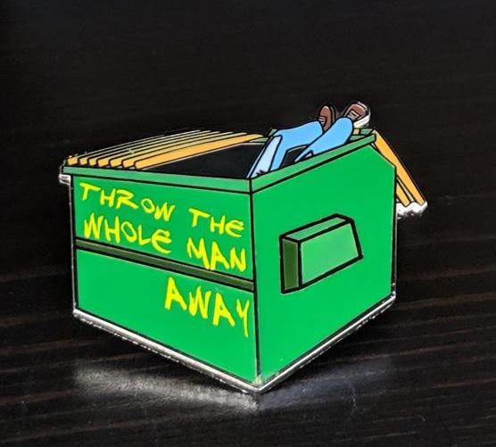 405. "The Whole Man" Pin by Cunning Linguist Co. - Hero Complex Gallery