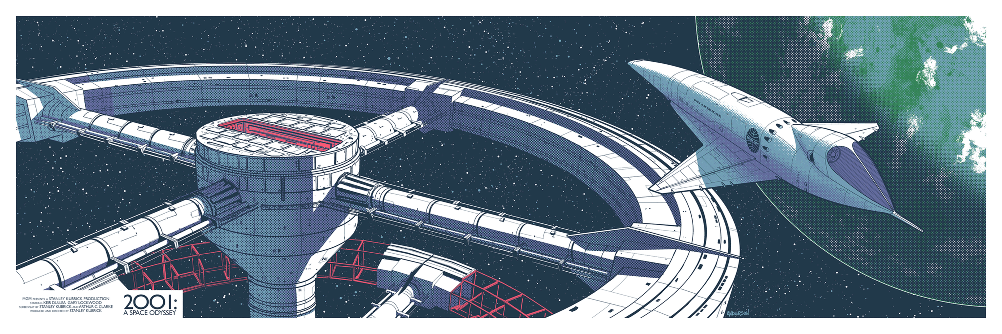 "2001" by Timothy Anderson - Hero Complex Gallery