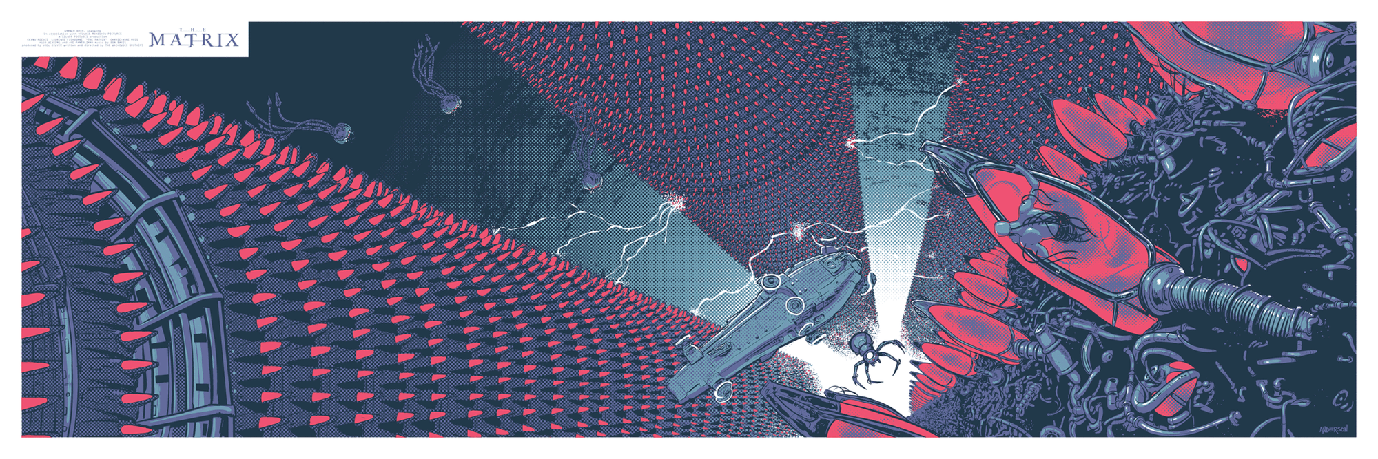 "The Matrix" by Timothy Anderson - Hero Complex Gallery