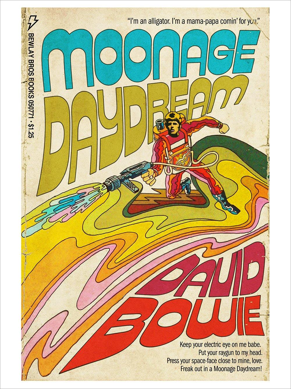 "Moonage Daydream" by Todd Alcott - Hero Complex Gallery