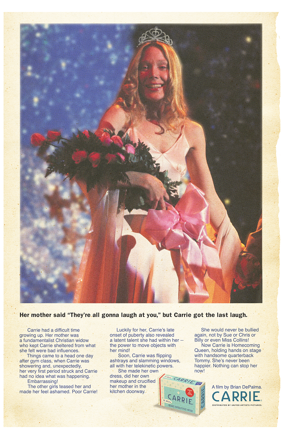 "Carrie" by Todd Alcott