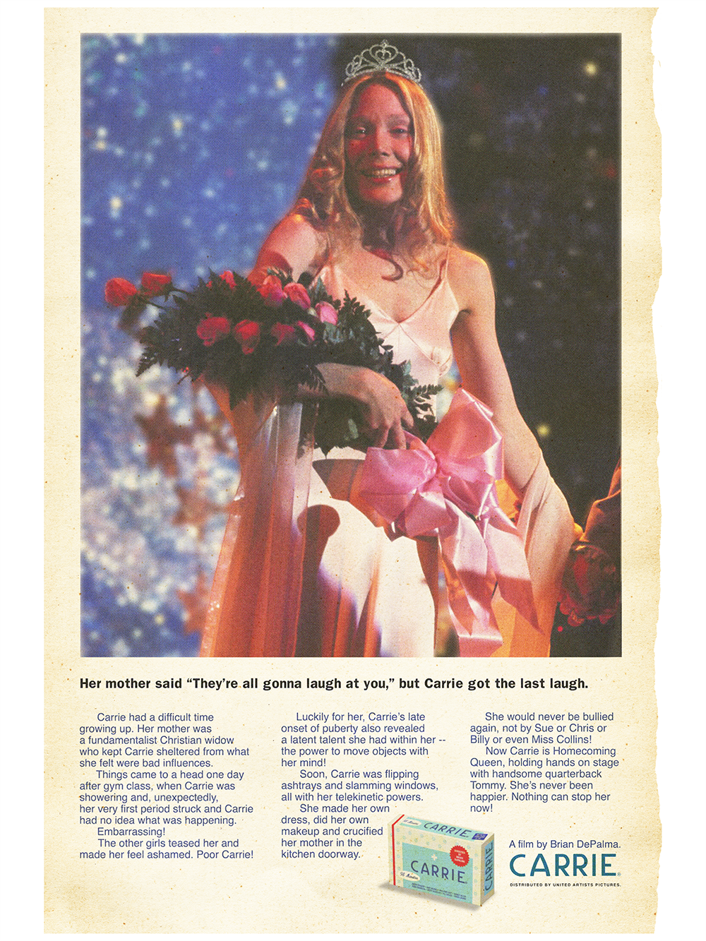 "Carrie" by Todd Alcott