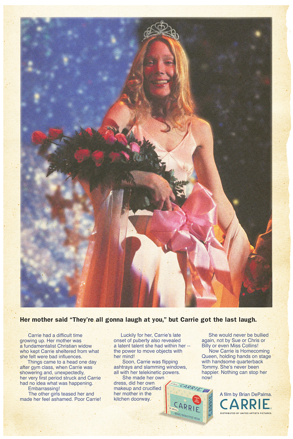 "Carrie" by Todd Alcott