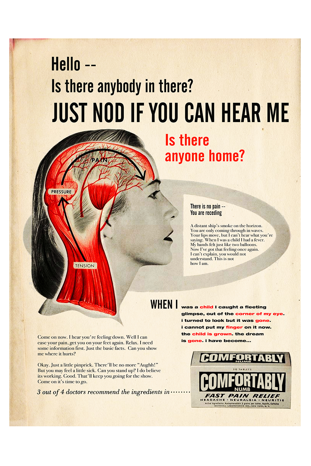 "Comfortably Numb" by Todd Alcott