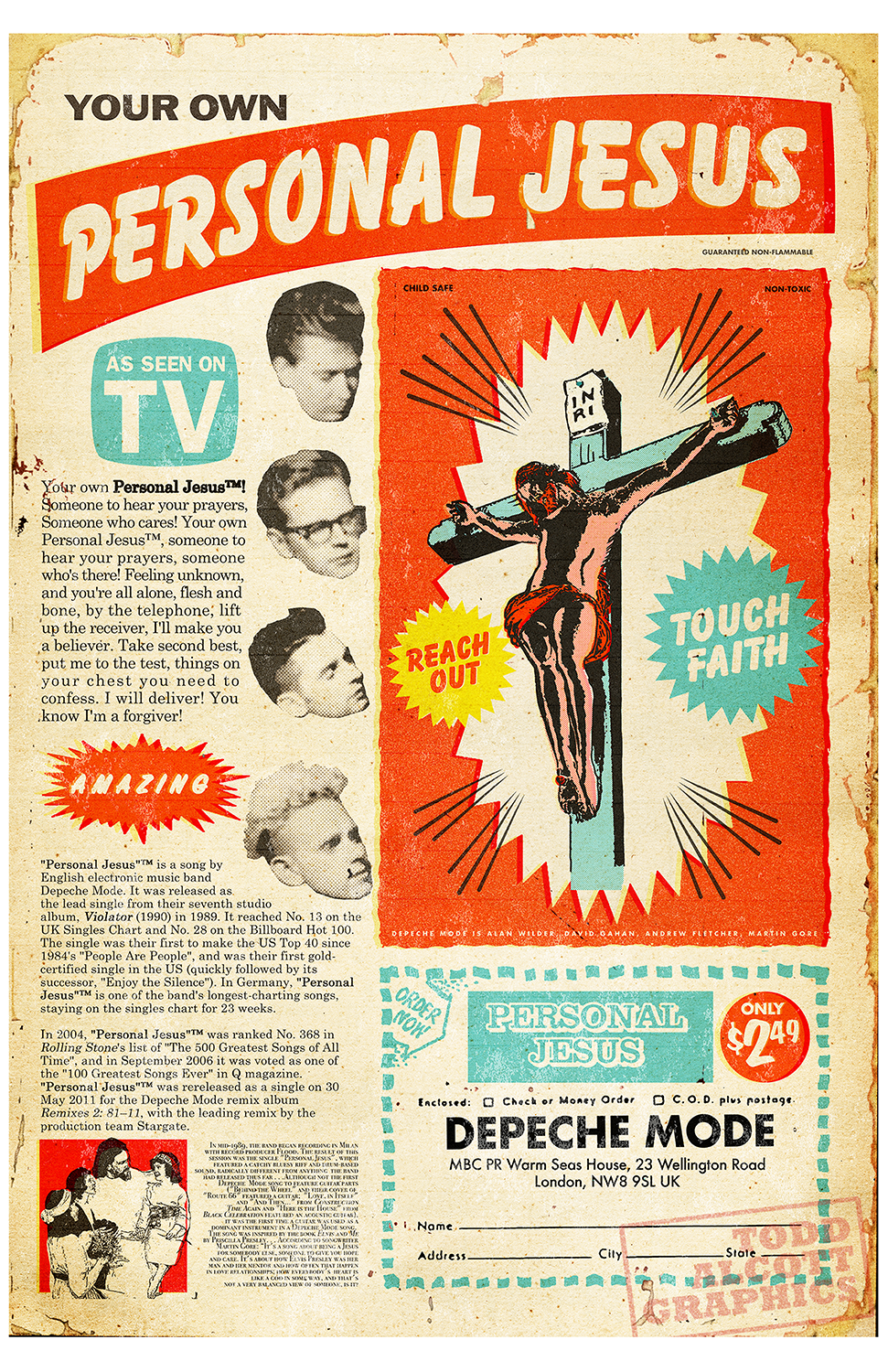 "Personal Jesus" by Todd Alcott