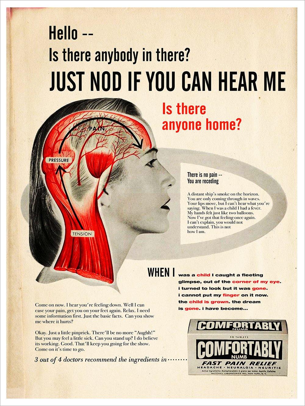 "Comfortably Numb" by Todd Alcott - Hero Complex Gallery