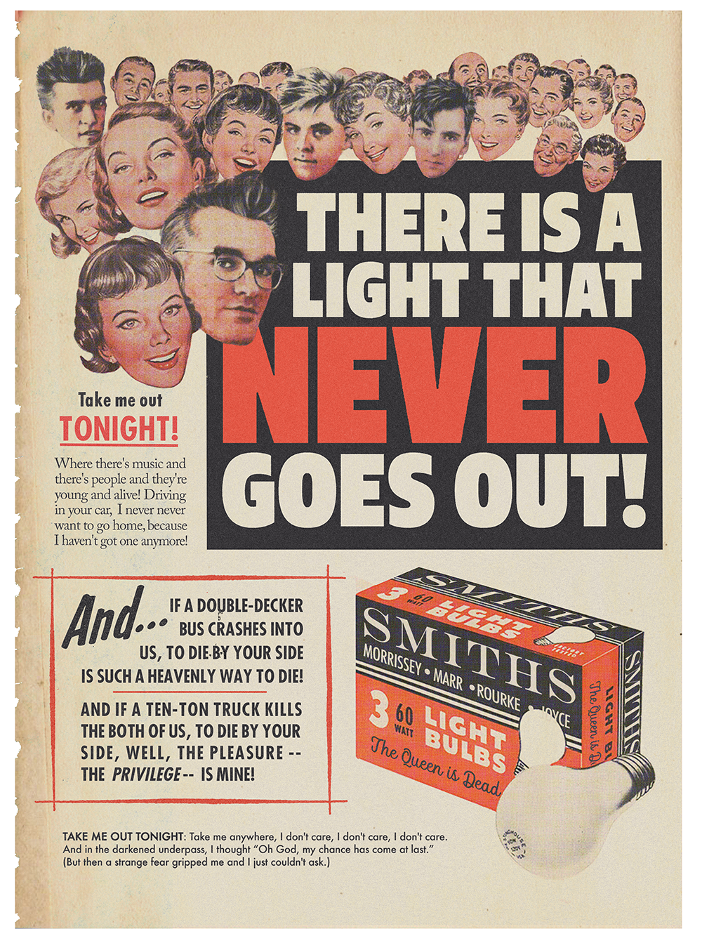 "There is a Light That Never Goes Out" by Todd Alcott