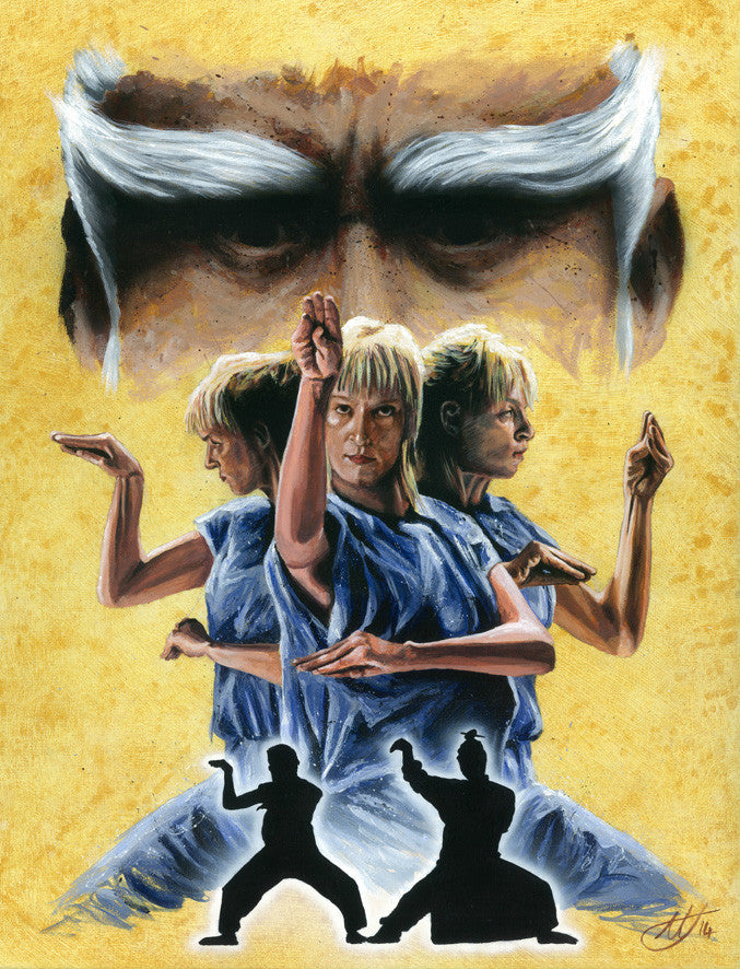 "Your so-called kung-fu... is really... quite pathetic" Original by Tony Hodgkinson - Hero Complex Gallery
