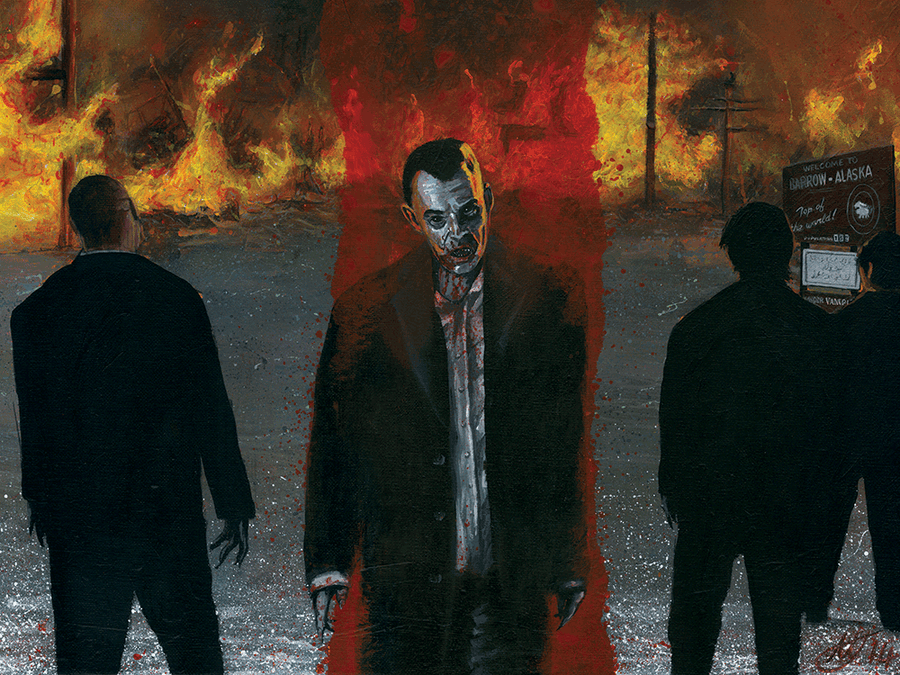 "There is no God" by Tony Hodgkinson - Hero Complex Gallery
