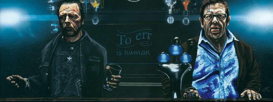 "To err is human" by Tony Hodgkinson - Hero Complex Gallery
