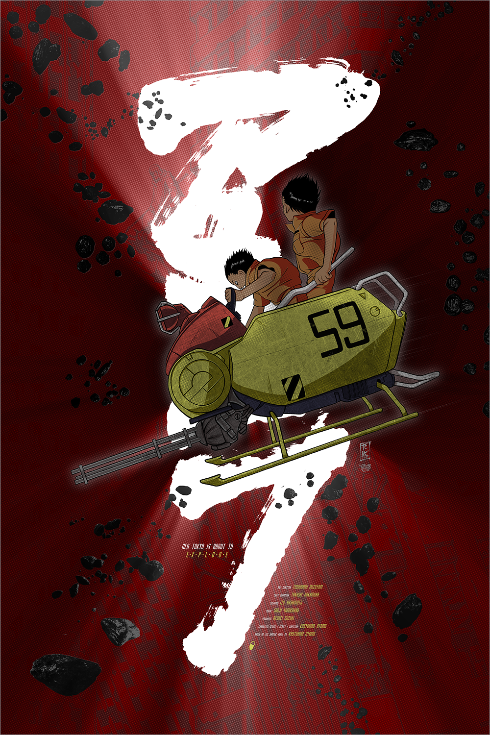 "Akira" by Tsuchinoko - Hero Complex Gallery