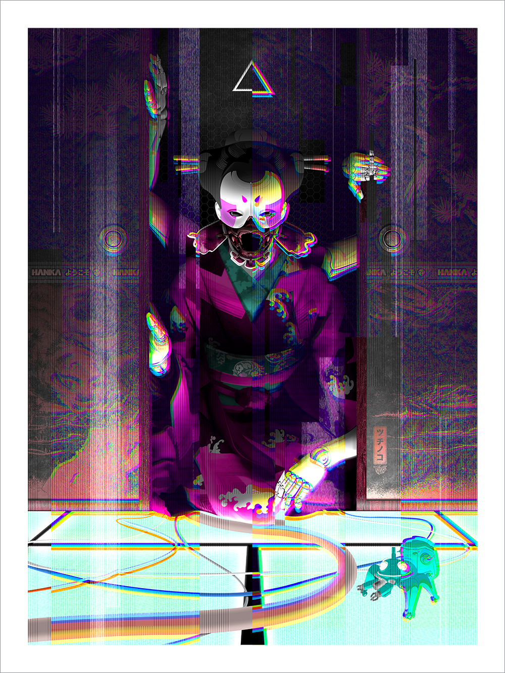 "Glitched" by Tsuchinoko - Hero Complex Gallery