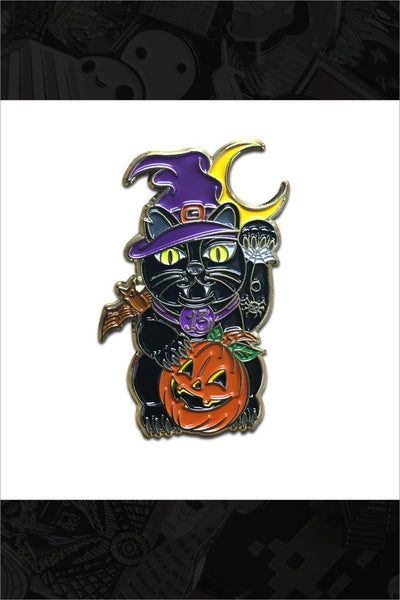 338. "Lucky Binx" Pin by Two Ghouls Press - Hero Complex Gallery