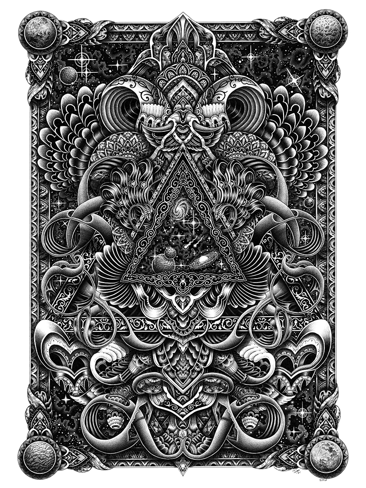 Card Back by Tyler Hays - Hero Complex Gallery
